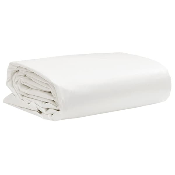 vidaXL Presenning vit 3x6 m 650 g/m²