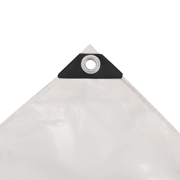vidaXL Pressu 650 g/m² 3x3 m valkoinen - Pressut