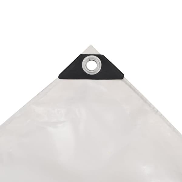 vidaXL Pressu 650 g/m² 3x5 m valkoinen - Pressut