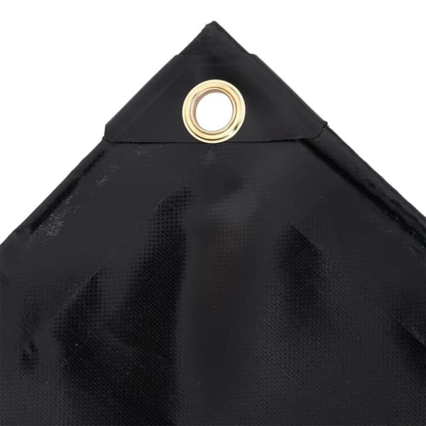 vidaXL Pressu 650 g/m² 4x5 m musta - Pressut