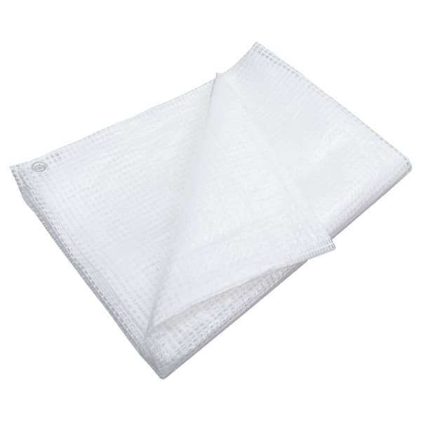 vidaXL Leno suojapeite 140 g/m² 3x3 m valkoinen -  Pressut
