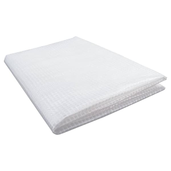 vidaXL Leno suojapeite 140 g/m² 3x3 m valkoinen -  Pressut