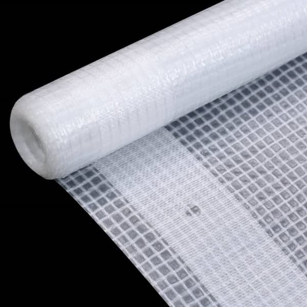 vidaXL Leno suojapeite 2 kpl 260 g/m² 3x3 m valkoinen -  Pressut