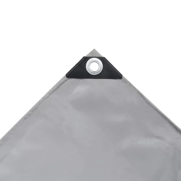 vidaXL Pressu 650 g/m² 3,5x5 m harmaa -  Pressut