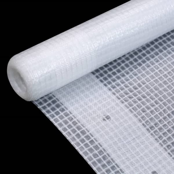 vidaXL Leno suojapeite 260 g/m² 4x15 m valkoinen -  Pressut