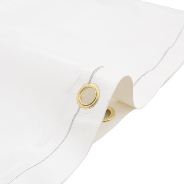 vidaXL Pressu valkoinen 5x7 m 650 g/m² -  Pressut