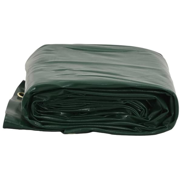 vidaXL Pressu vihreä 5x5 m 650 g/m² -  Pressut