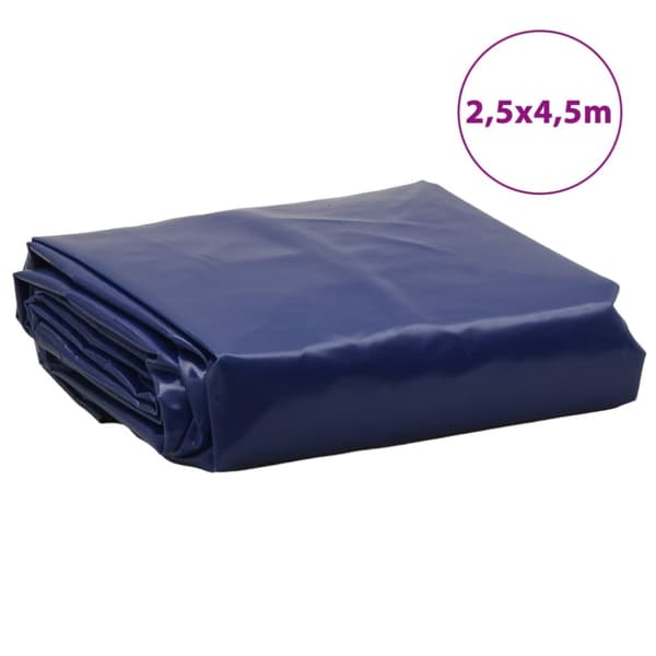 vidaXL Pressu sininen 2,5x4,5 m 650 g/m² -  Pressut
