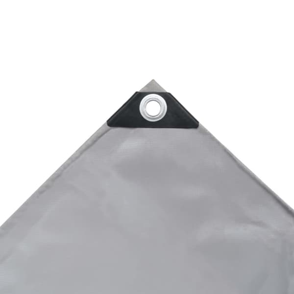 The Living Store Pressu 650 g/m² 3x5 m harmaa - Pressut