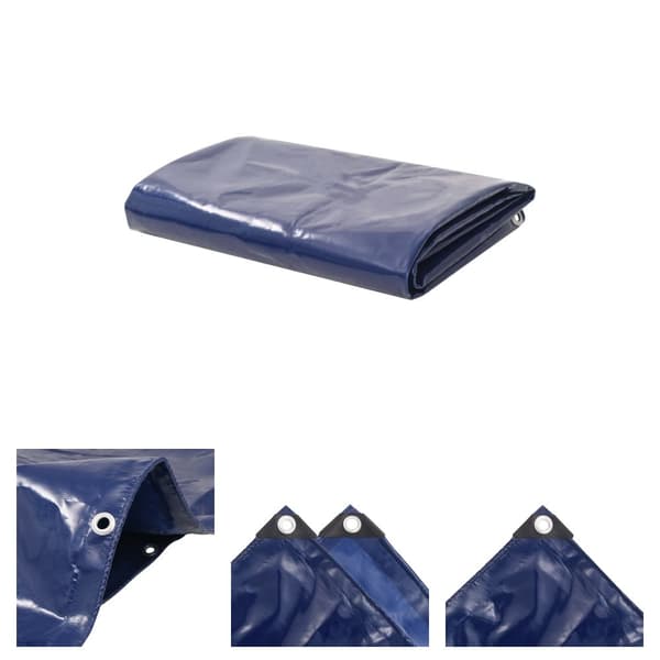 The Living Store presenning 650 g/m² 3 x 4 m blå - Presenninger