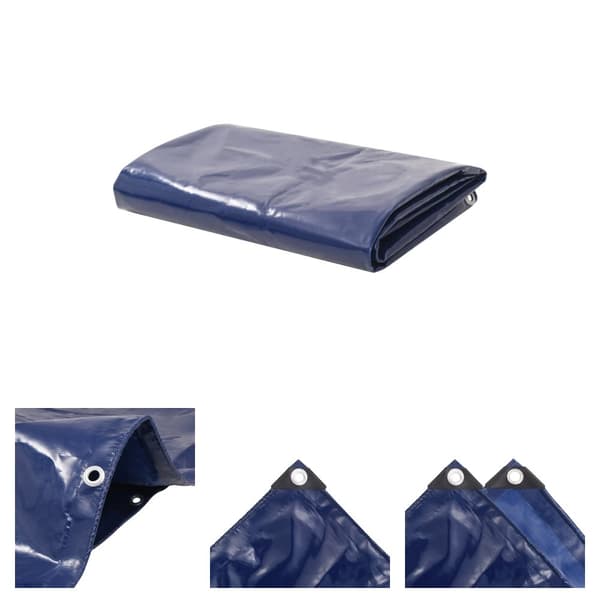 The Living Store presenning 650 g/m² 1,5 x 20 m blå - Presenninger