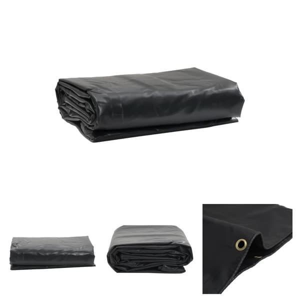 The Living Store Pressu antrasiitti 4x4 m 650 g/m² -  Pressut