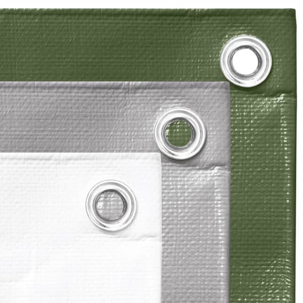 The Living Store presenning 4x8 m 260 g/m² HDPE grå - Presenninger