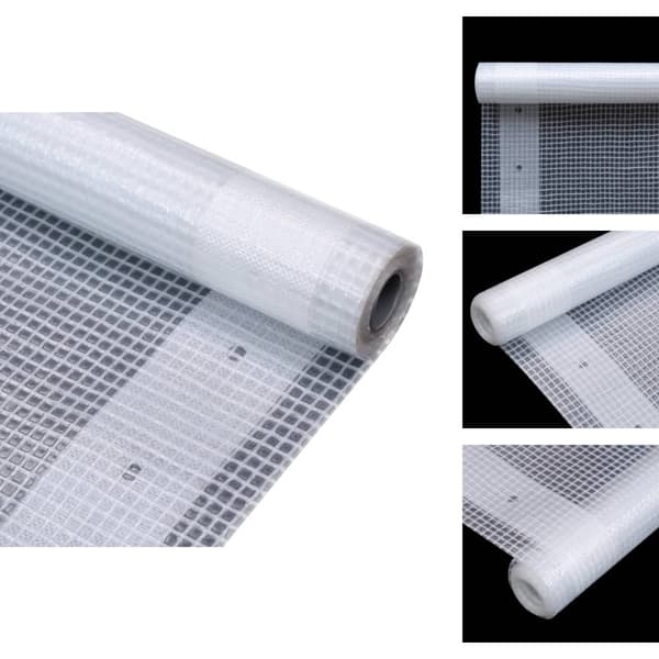Presenninger - Living leno-presenning 260 g/m² 3 x 6 m hvid
