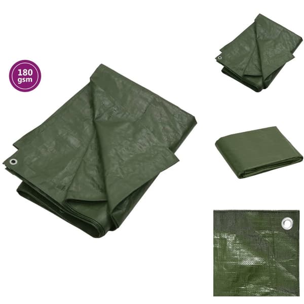 Pressut - Living Pressu 180 g/m² 6x8 m vihreä HDPE