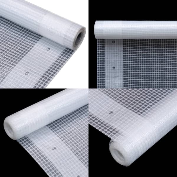 Leno-presenning 260 g/m² 4 x 5 m hvid - Presenning - Presenninger - Home & Living