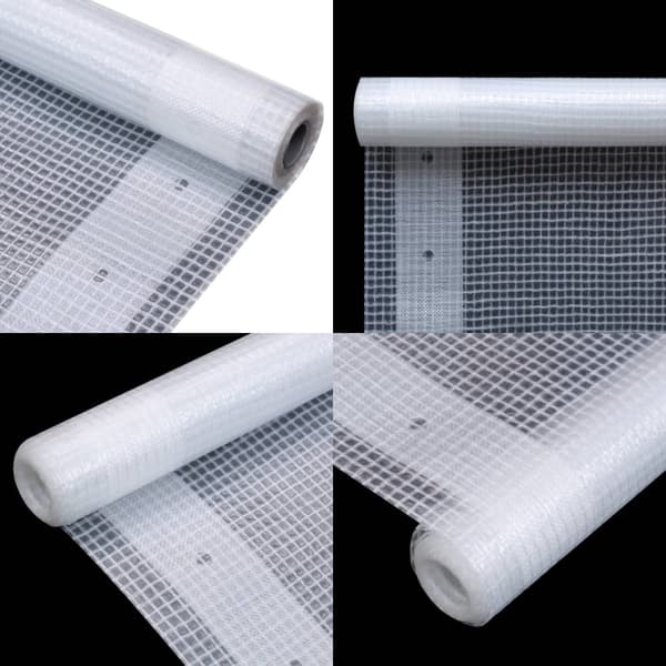 Leno-presenning 260 g/m² 3 x 6 m hvid - Presenning - Presenninger - Home & Living