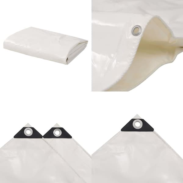 Presenning 650 g/m² 2x3 m vit - Pressening - Presseningar - Home & Living
