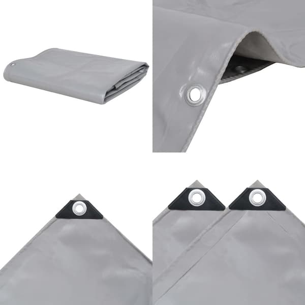 Pressu 650 g/m² 3x4 m harmaa - Pressu - Pressut - Home & Living