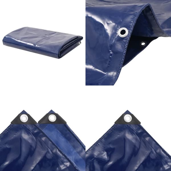 Pressu 650 g/m² 4x4 m sininen - Pressu - Pressut - Home & Living