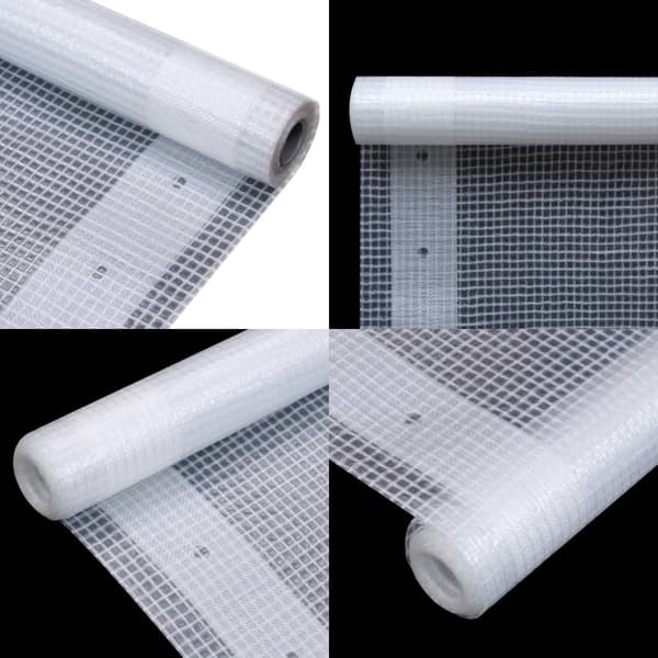 Leno-presenning 260 g/m² 2 x 15 m hvid - Presenning - Presenninger - Home & Living