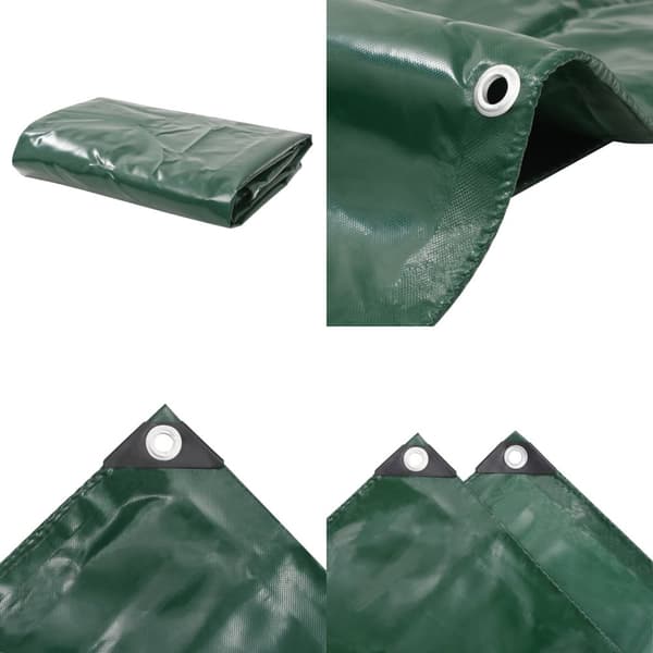 Pressu 650 g/m² 3x4 m vihreä - Pressu - Pressut - Home & Living