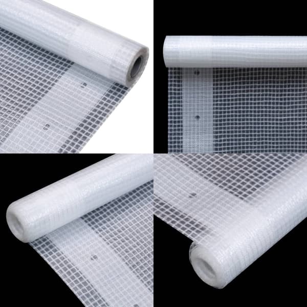Leno presenning 260 g/m² 4x10 m vit - Presenning - Presenningar - Home & Living