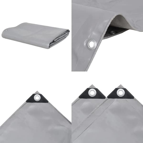 Pressu 650 g/m² 4x7 m harmaa - Pressu - Pressut - Home & Living