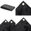 Miniatyrbillede 1 af 6: Presenning 3,5x2,5 m 650 g/m² sort - Presenning - Presenninger - Home & Living