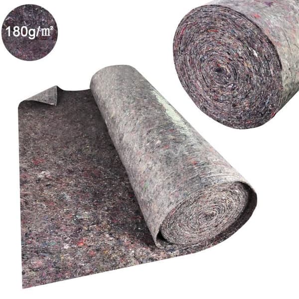 YUENFONG Skyddsduk för målare 50m², med halkfri polyetenbeläggning 180g/m² Ytskydd