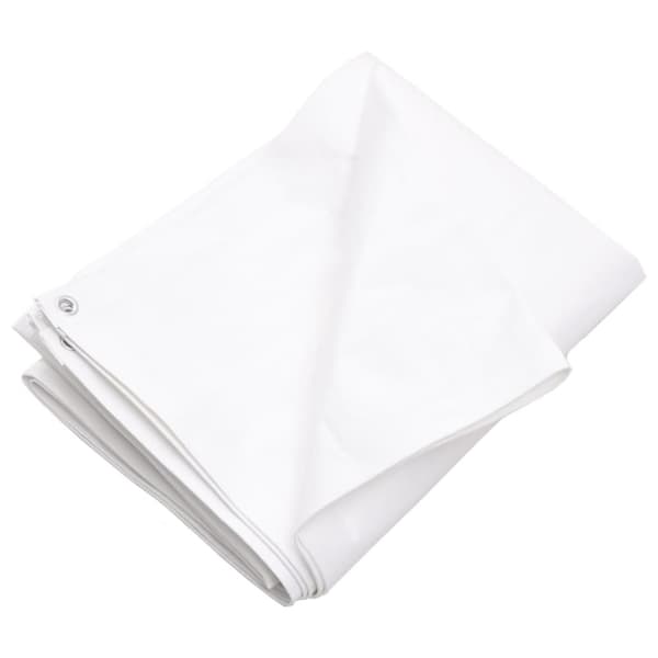 Presenning 260 g/m² 4x6 m vit HDPE