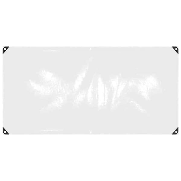 vidaXL kirkas suojapeite silmukoilla 1x2 m PVC