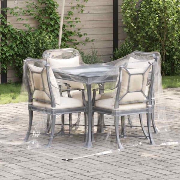 Klar presenning med öljetter 2x3 m PVC