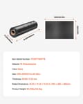Miniatyrbillede 2 af 2: Heavy Duty Plastfolie, Holdbart PE Materiale, 10 Mil Tykkelse,20ftx100ft-a