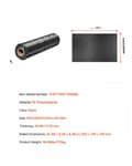 Miniatyrbillede 1 af 2: Heavy Duty Plastfolie, Holdbart PE Materiale, 10 Mil Tykkelse,10ftx100ft