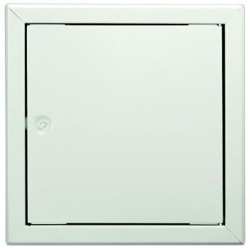 Upmann Grille Revi Porte Softline SV 450 x 450 mm RAL9016 kvadrat Stängning 1 styck 20539