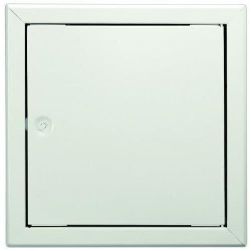 Upmann Grille Revi Porte Softline SV 450 x 450 mm RAL9016 kvadrat Stängning 1 styck 20539