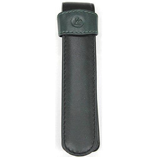 Pelikan 923524 Läderfodral för 1 penna Svart - Grön