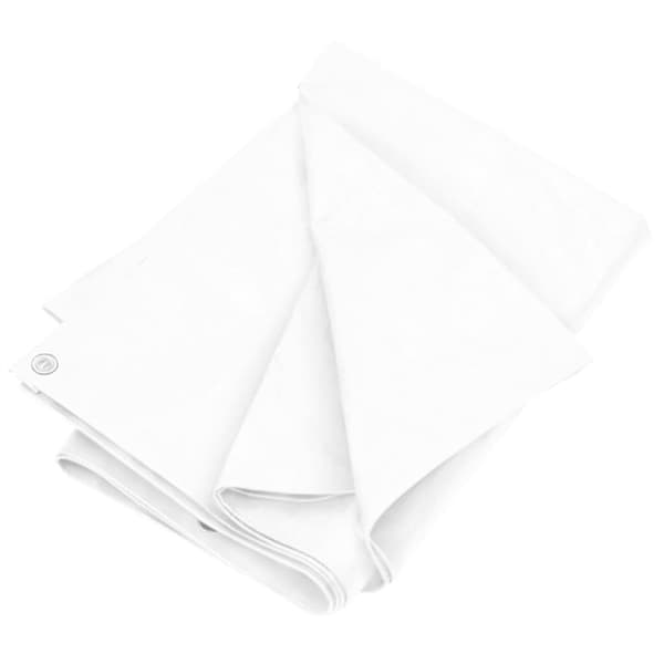 Presenning 180 g/m² 3x4 m vit HDPE