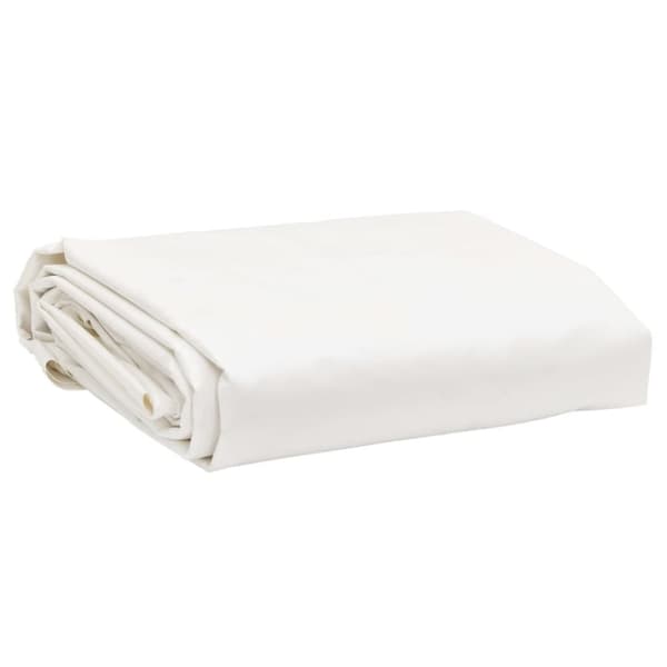 Presenning vit Ø 3 m 650 g/m²
