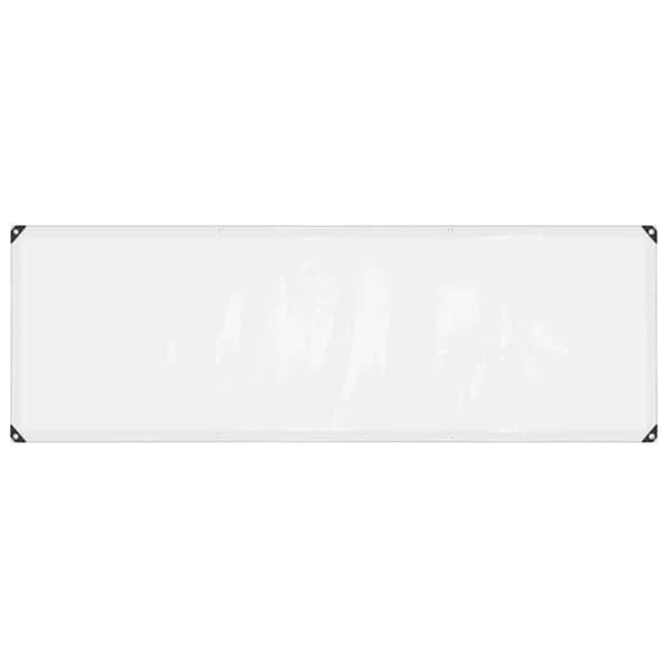 Klar presenning med öljetter 1x3 m polyeten