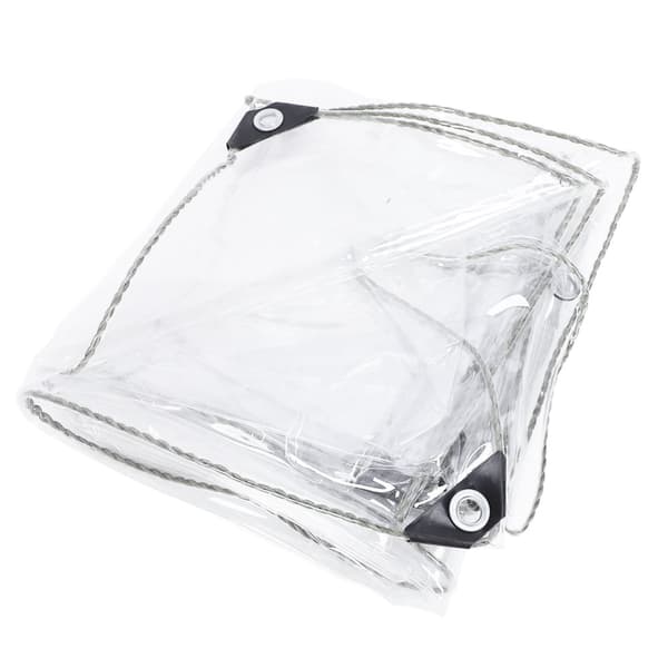 PVC Tarp, Vandtæt, 3 x 5m,Gennemsigtig