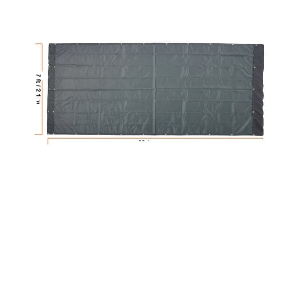 Dump Truck Tarp, Heavy Duty Konstruktion, Vejrbestandig,7 x 22 ft