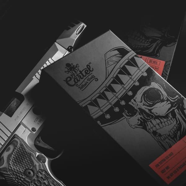 El Cartel V2 tatoveringspatron - 0,30 7RS 10 stk.