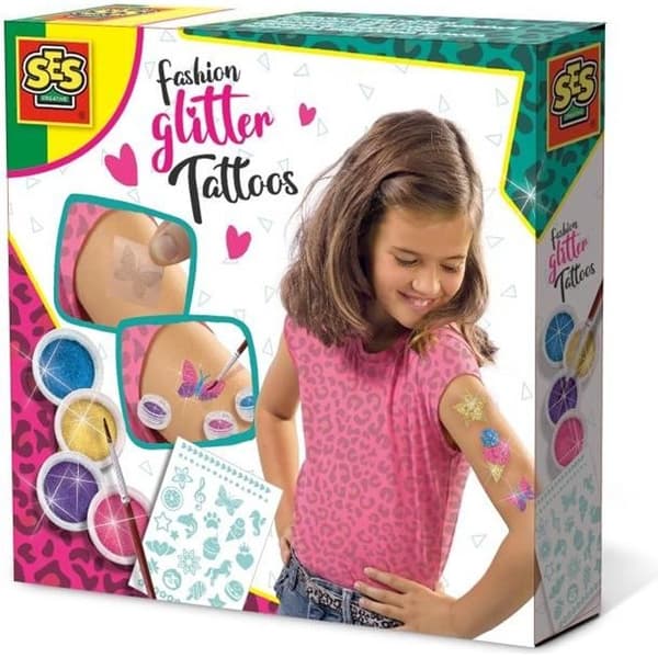 SES CREATIVE Gör tatueringar med glitter