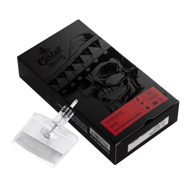 El Cartel V2 Tattoo Cartridge - 0,35 123RM ShortTaper 5 stk.