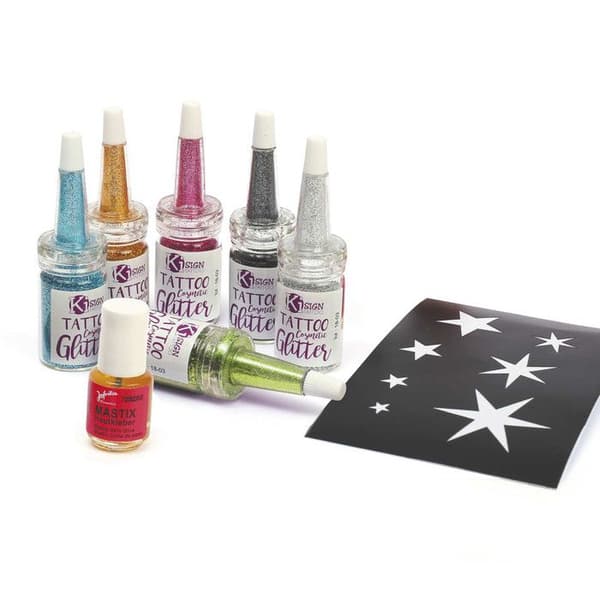 Temporary tattoo kit - Mina glittriga tatueringar