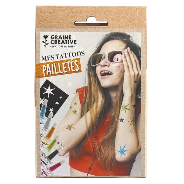 Temporary tattoo kit - Mina glittriga tatueringar