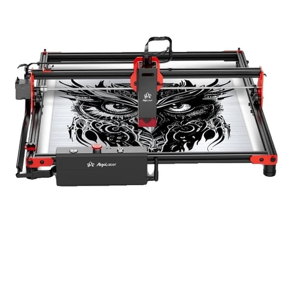 Lasergravørskærer, 40*40cm Bordstørrelse, Træ Metal CNC-maskine, DIY KIT 55W