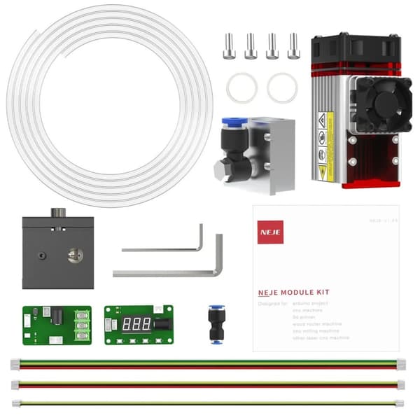 Lasermodul, 12W optisk effekt, justerbar fokus, alsidig kompatibilitet,A40640 Modul